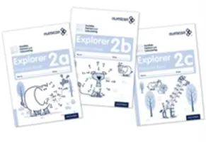Numicon: Numere, modele și calcule 2 Explorer Progress Books ABC (pachet mixt) - Numicon: Number, Pattern and Calculating 2 Explorer Progress Books ABC (Mixed pack)