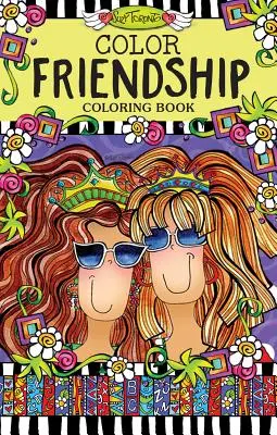 Colorează prietenia Carte de colorat - Color Friendship Coloring Book