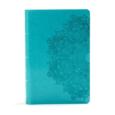 Biblia de referință KJV cu caractere mari și dimensiuni personale, Teal Leathertouch Indexată - KJV Large Print Personal Size Reference Bible, Teal Leathertouch Indexed