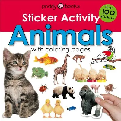 Activitate cu autocolante Animale: Peste 100 de autocolante cu pagini de colorat - Sticker Activity Animals: Over 100 Stickers with Coloring Pages