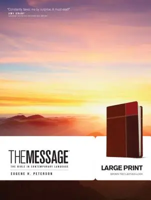 Mesaj-MS-Large Print Numerotat: Biblia în limbaj contemporan - Message-MS-Large Print Numbered: The Bible in Contemporary Language