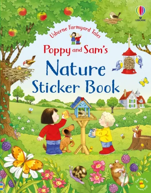 Cartea de abțibilduri despre natură a lui Poppy și Sam - Poppy and Sam's Nature Sticker Book