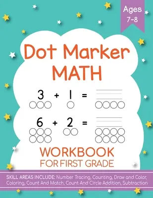 Carte de activități pentru marcatori cu puncte! Grădiniță, clasa întâi și clasa a doua. Vârstele 5-9 - Dot Markers Activity Book! Kindergarten, First and Second Grade. Ages 5-9