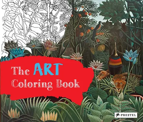 Cartea de colorat de artă - The Art Coloring Book