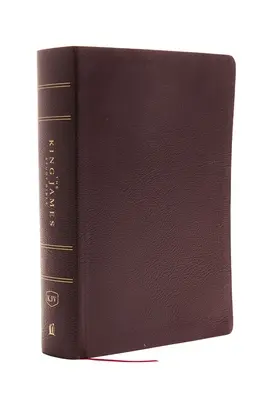 Biblia de studiu King James, din piele forțată, Burgundia, ediție full color - The King James Study Bible, Bonded Leather, Burgundy, Full-Color Edition