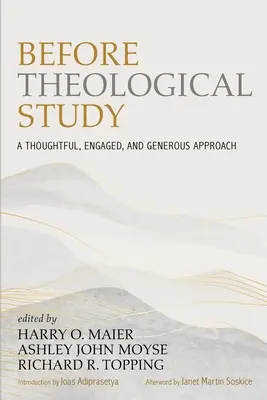 Înainte de studiul teologic - Before Theological Study