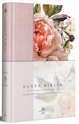 Biblia Reina Valera 1960 Letra Grande. Tapa Dura, Tela Rosada Con Flores, Tamao Manual / Hispanish Bible Rvr 1960. Handy Size, Large Print, Hardcover, Pi - Biblia Reina Valera 1960 Letra Grande. Tapa Dura, Tela Rosada Con Flores, Tamao Manual/Spanish Bible Rvr 1960. Handy Size, Large Print, Hardcover, Pi