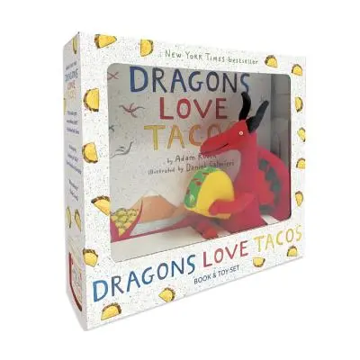 Dragons Love Tacos Set de cărți și jucării - Dragons Love Tacos Book and Toy Set