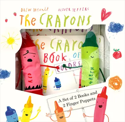The Crayons: un set de cărți și păpuși pentru degete - The Crayons: A Set of Books and Finger Puppets