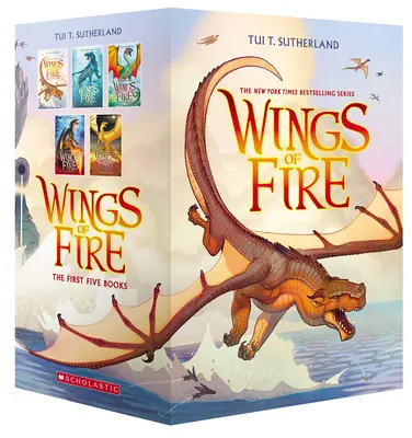 Wings of Fire Boxset, Cărțile 1-5 (Aripi de foc) - Wings of Fire Boxset, Books 1-5 (Wings of Fire)