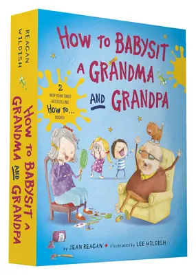 Cum să dădăcești o bunică și un bunic Board Book Boxed Set - How to Babysit a Grandma and Grandpa Board Book Boxed Set