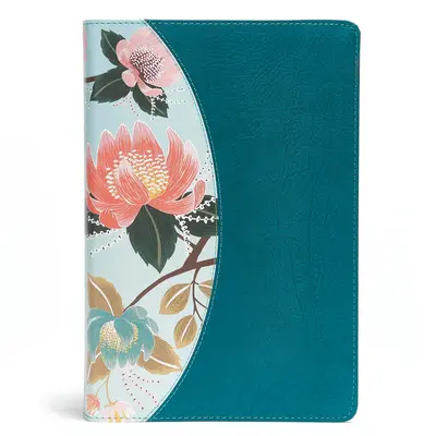 Biblia de studiu CSB pentru femei, Teal/Sage Leathertouch, Indexată - The CSB Study Bible for Women, Teal/Sage Leathertouch, Indexed