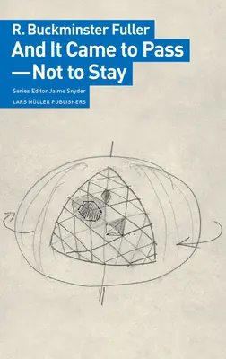 Și s-a întâmplat - nu pentru a rămâne - And It Came to Pass--Not to Stay