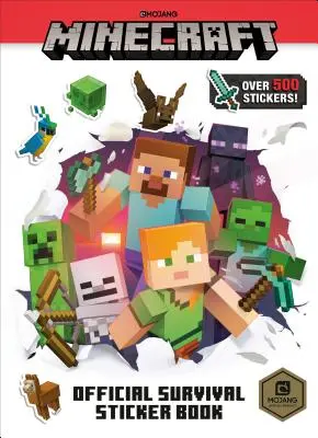 Minecraft Cartea oficială de autocolante de supraviețuire (Minecraft) - Minecraft Official Survival Sticker Book (Minecraft)
