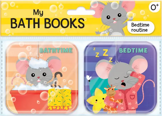 Cărțile mele de baie - Rutina de culcare - My Bath Books - Bedtime Routine