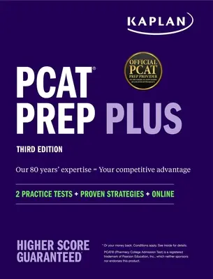PCAT Prep Plus: 2 teste practice + strategii dovedite + online - PCAT Prep Plus: 2 Practice Tests + Proven Strategies + Online