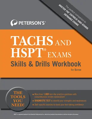 Peterson's Tachs și HSPT Examene Abilități & Drills Carte de lucru - Peterson's Tachs and HSPT Exams Skills & Drills Workbook