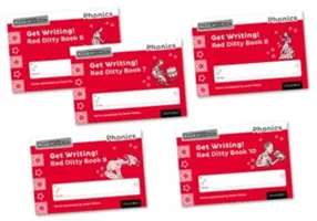 Read Write Inc. Phonics: Get Writing! Red Ditty Books 6-10 Pachet mixt de 5 - Read Write Inc. Phonics: Get Writing! Red Ditty Books 6-10 Mixed Pack of 5