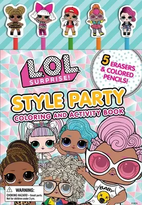 L.O.L. Surprise! Style Party: Carte de colorat și activități - L.O.L. Surprise!: Style Party: Coloring and Activity Book
