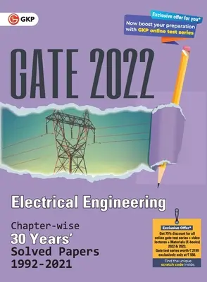 GATE 2022 Inginerie electrică - 30 Years Chapterwise Solved Paper (1992-2021) (G K Publications (P) Ltd) - GATE 2022 Electrical Engineering - 30 Years Chapterwise Solved Paper (1992-2021) (G K Publications (P) Ltd)