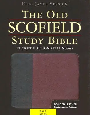 Biblia de studiu Old Scofield-KJV-Pocket - Old Scofield Study Bible-KJV-Pocket