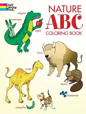 Cartea de colorat ABC al naturii - Nature ABC Coloring Book