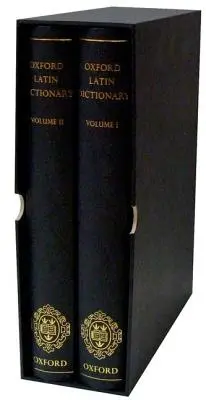Dicționar latin Oxford, set de 2 volume - Oxford Latin Dictionary 2 Volume Set