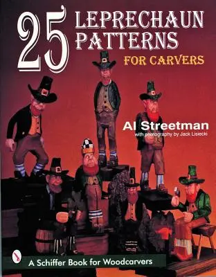 25 de modele de spiriduși pentru sculptori - 25 Leprechaun Patterns for Carvers