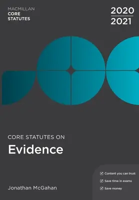 Statutul de bază privind probele 2020-21 - Core Statutes on Evidence 2020-21