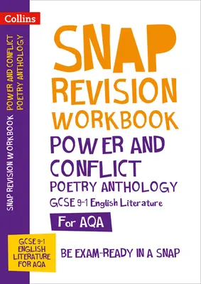 AQA Poetry Anthology Power and Conflict Workbook - Ideal pentru învățare acasă, examene 2022 și 2023 - AQA Poetry Anthology Power and Conflict Workbook - Ideal for Home Learning, 2022 and 2023 Exams