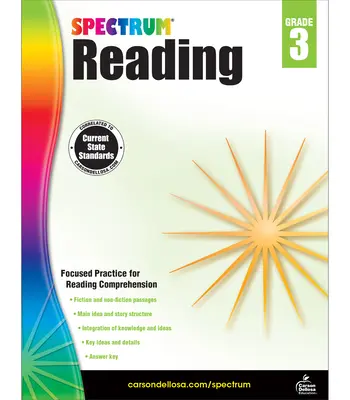 Spectrum Reading Workbook, clasa 3 - Spectrum Reading Workbook, Grade 3