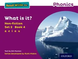 Read Write Inc. Phonics: Purple Set 2 Non-ficțiune 4 Ce este? - Read Write Inc. Phonics: Purple Set 2 Non-fiction 4 What is it?
