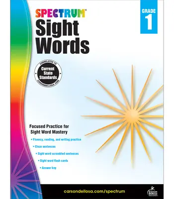 Spectrum Sight Words, clasa 1 - Spectrum Sight Words, Grade 1