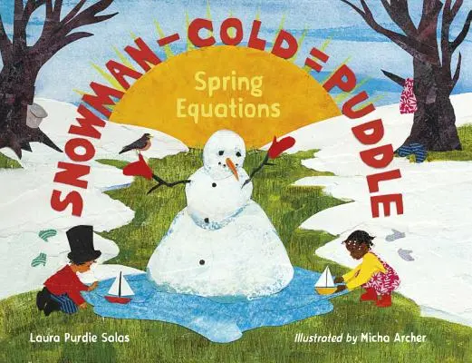 Om de zăpadă - frig = baltă: Ecuații de primăvară - Snowman - Cold = Puddle: Spring Equations