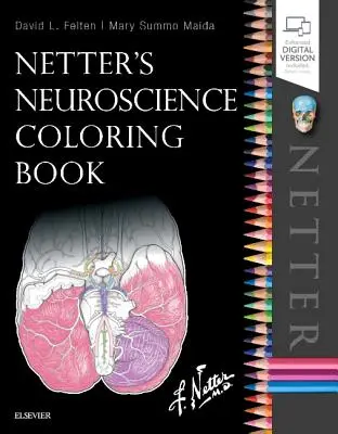 Cartea de colorat Netter's Neuroscience - Netter's Neuroscience Coloring Book