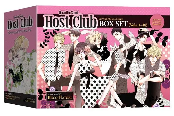 Ouran High School Host Club Box Set complet - Volumele 1-18 cu Premium - Ouran High School Host Club Complete Box Set - Volumes 1-18 with Premium