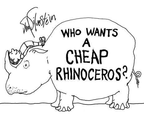 Cine vrea un rinocer ieftin? - Who Wants a Cheap Rhinoceros?