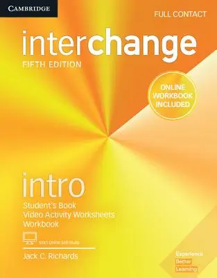 Interchange Intro Full Contact cu Auto-studiu online și Manual de lucru online - Interchange Intro Full Contact with Online Self-Study and Online Workbook
