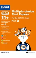 Bond 11+: Hârtii de test cu alegere multiplă pentru testele CEM 11+ - Pachet 1 - Bond 11+: Multiple-choice Test Papers for the CEM 11+ Tests Pack 1
