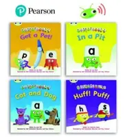 Învață să citești acasă cu Alphablocks: Phase 2 - Reception Term 1 (4 cărți de ficțiune) Pack B - Learn to Read at Home with Alphablocks: Phase 2 - Reception Term 1 (4 fiction books) Pack B