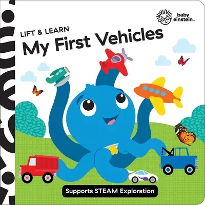Lift and Learn UK Baby Einstein Primele mele vehicule - Lift and Learn UK Baby Einstein My First Vehicles