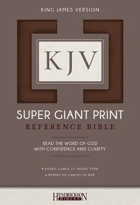Biblia KJV cu tiraj super-gigant - KJV Super Giant Print Bible