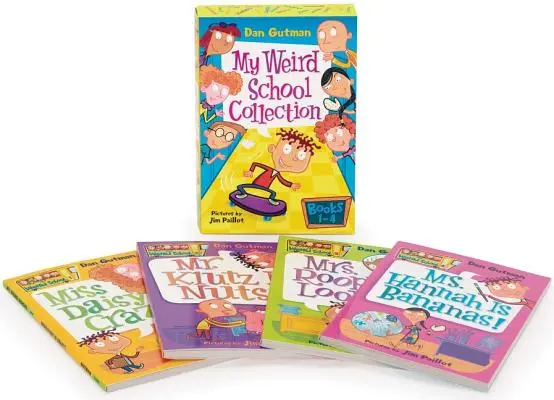 Colecția Școala mea ciudată: Cărțile de la 1 la 4 - My Weird School Collection: Books 1 to 4