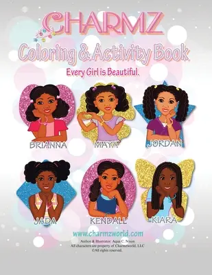 Charmz Carte de colorat și activități - Charmz Coloring & Activity Book