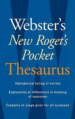 Noul tezaur de buzunar Roget al lui Webster - Webster's New Roget's Pocket Thesaurus
