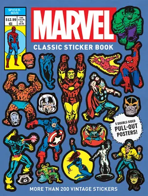 Cartea clasică de autocolante Marvel - Marvel Classic Sticker Book
