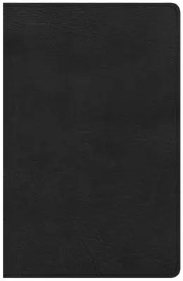 Biblie de referință KJV cu caractere mari și dimensiuni personale, negru Leathertouch - KJV Large Print Personal Size Reference Bible, Black Leathertouch