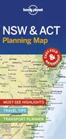 Lonely Planet New South Wales & ACT Hartă de planificare 1 - Lonely Planet New South Wales & ACT Planning Map 1