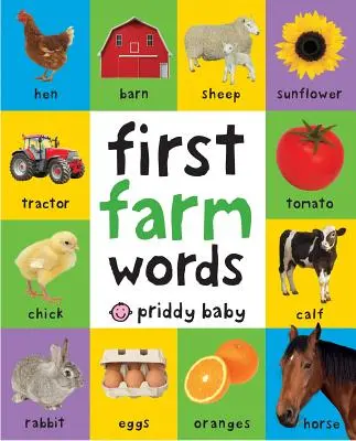 First 100 Padded: Primele cuvinte din fermă - First 100 Padded: First Farm Words