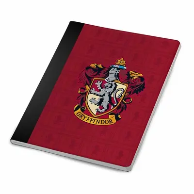 Harry Potter: Notebook Gryffindor și set de clipuri pentru pagini - Harry Potter: Gryffindor Notebook and Page Clip Set